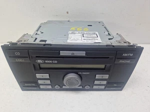 FORD FOCUS MK2 C MAX FIESTA RADIO CD PLAYER KOPFEINHEIT 4M5T-18C815-AE - Bild 1 von 9