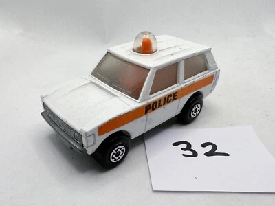 LESNEY MATCHBOX ROLAMATICS # 20E RANGE ROVER POLICE PATROL CAR NR MINT 1975 - Image 1 of 4