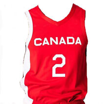 Retro Shai Gilgeous-Alexander #2 Basketball Jersey Canada Type Design Custom