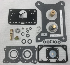 Corvette Tri Power Holley 3660 1967-69 y kit de reparación de carburador central de 2 barriles con inst - Imagen 1 de 2
