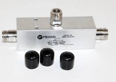 Microlab DN-01FN - 20dB (100:1) Tapper 137-960 MHz 500W Type N -161 - Image 1 of 4