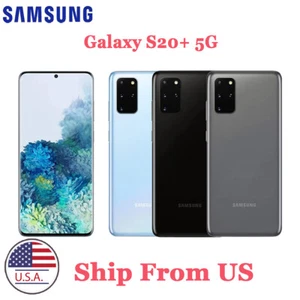 New Samsung Galaxy S20+ Plus 5G G986U 128GB GSM+CDMA Fully Unlocked Smartphone - Picture 1 of 16