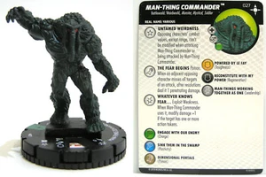 Heroclix - #027 Man-Thing Commander - Secret Wars Battleworld - Bild 1 von 1