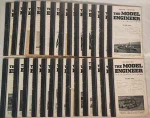 1945 Model Engineer Magazine Vol 92 - Lot of 26 - Mechanics & Electricity - Ads - Foto 1 di 2