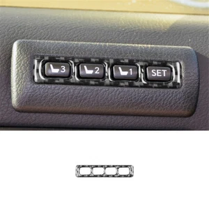 Carbon Fiber Interior Memory Seat Control Cover Trim For Lexus CT200h 2011-2017 - Bild 1 von 9