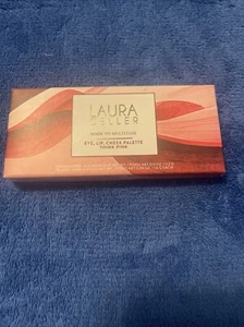 Laura Geller THINK PINK Eye, Lip, Cheek Palette Highlighter Blush NIB Sealed! - Picture 1 of 1