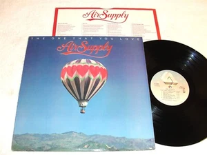 Air Supply "The One That You Love" 1982 Rock LP, Nice EX!, Original Arista - Picture 1 of 2