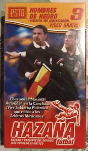 HOMBRE DE NEGRO VOL. 3, MOVIE BYE ESTO, MEXICAN VHS, SPANISH SPOKEN SPORTS - Picture 1 of 2