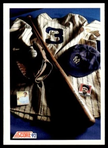 1992 Score Babe Ruth New York Yankees #879 - Imagen 1 de 2