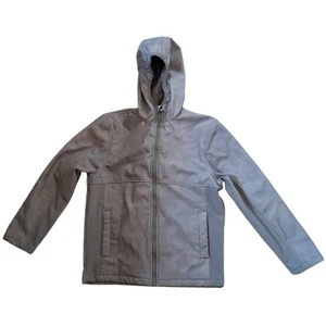 Free Country Youth Boys Grey Wind Breaker Jacket Size 14/16 - Picture 1 of 9
