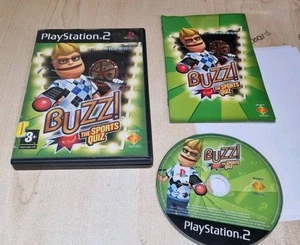 Buzz! The Sports Quiz Playstation 2 PS2 Pal UK Boxed Complete - Picture 1 of 2
