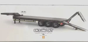 🟢 1:32 Lkw Trailer Tieflader Anhänger OH32N02 passt zu SIKU RC Orlandoo Hunter - Bild 1 von 9