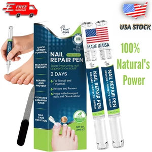 (Pack of 2) Antifungal Nail Treatment Pen  Extra Strength Toenail Fungus USA - Bild 1 von 8