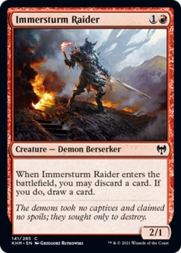 x1 Immersturm Raider - Kaldheim - NM - MTG - Image 1 of 1