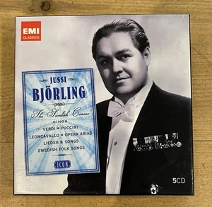 Jussi Björling - ICON: JUSSI BJÖRLING CD (2008)  5CD SET - Picture 1 of 10