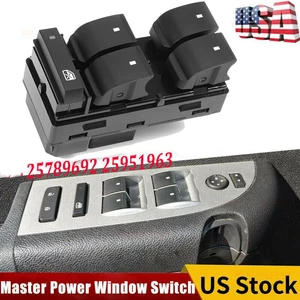 Master Power Window Door Switch Fit 2007-2013 Chevrolet Silverado 20945129 Kvqdj - Picture 1 of 12