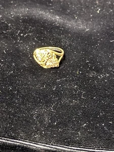 Vintage Black Hills Gold 12K Leaf Ring Size 4 1/2 - Picture 1 of 6