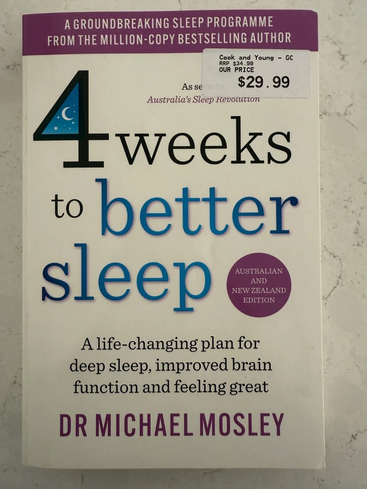 4 Weeks to Better Sleep by Michael Mosley - image 1 of 1