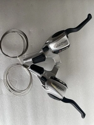 Juego de palanca de cambios Shimano Deore XT disco doble pinza de freno ST-M765 3x9 Foto 1 de 4