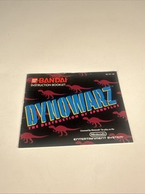 Dynowarz Instruction Booklet Manual ONLY 1990 NINTENDO ENTERTAINMENT SYSTEM NES