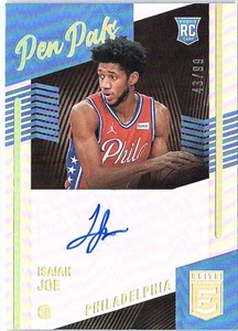 2020-21 Panini Donruss Elite #PP-IJO Isaiah Joe Pen Pals #/99 - Foto 1 di 2
