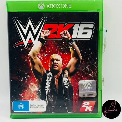 WWE 2K16 (Microsft Xbox One 2016) CIB With Manual VGC - Image 1 of 4