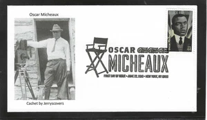 OSCAR MICHEAUX AUTHOR/FILM DIRECTOR FDC 2010 NEW YORK, NY JERRY'S COVERS 1 of 1 - Picture 1 of 1