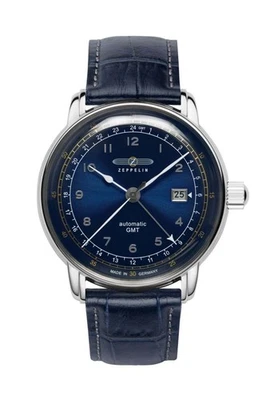 Zeppelin LZ 126 Los Angeles Blue | Blue Dial 42mm Wristwatch 76683 - Image 1 of 2