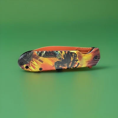 Navaja de bolsillo plegable asistida por resorte Halo Foto 1 de 4