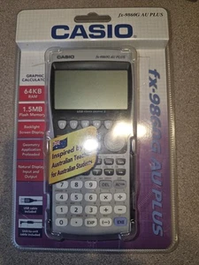 Casio FX-9860G AU PLUS Graphic Scientific Calculator & Manual (Tested Working) - Picture 1 of 2