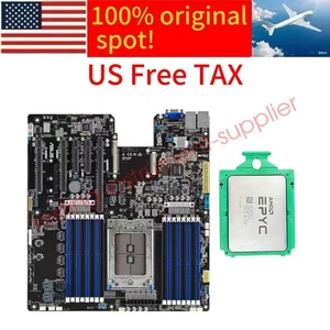 ASUS KRPA-U16 + 7D12 motherboard+CPU Combination AMD EPYC7002 PCIE4.0 - Picture 1 of 5