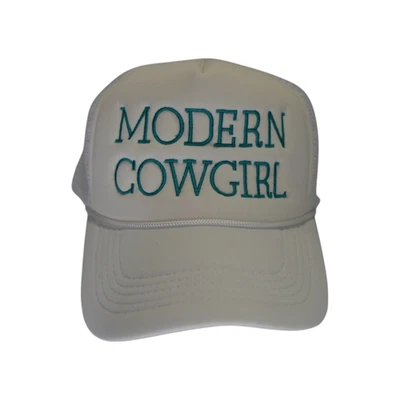 Moderno Sombrero de Camionero de Vaquera Estilo Vaquera Occidental Unisex Snapback Foto 1 de 4