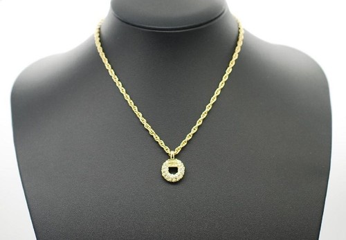 GIVENCHY Collana con Pietra GP Oro Lusso Autentica