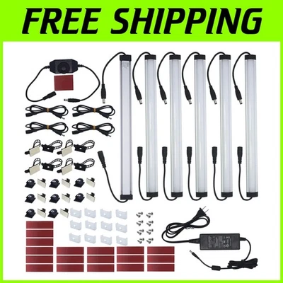 6-Bar Super Bright LED Cabinet Lighting Kit - Image 1 of 4