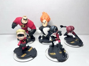 Disney Infinity 1.0-Increíbles (5 figuras)-Mr. Increíble, Dash, Elastigirl, Violeta - Imagen 1 de 1