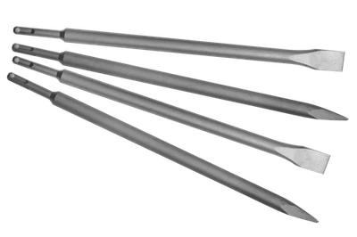 4x SDS Plus Meißelset 400mm für Bosch, Makita, Hilti, Dewalt, Milwaukee - Bild 1 von 2