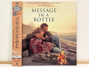 Message in a Bottle 1999 Laserdisc Late release Japan WS PILF-2780 W/Obi Rare - Picture 1 of 5