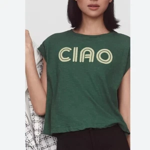Sundry Green Muscle Graphic Relaxed Fit Casual Ciao TShirt Size Medium - Bild 1 von 7