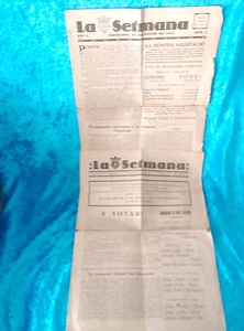 La Semaine, Igualada, Premier Exemplaire De Cette Publication Et Numéro 11, 1931 - Photo 1/1