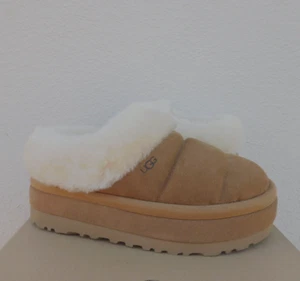 UGG TAZZLITA CHESTNUT TAZZ PLATFORM SLIPPERS SHOES, WOMEN US 11/ EUR 42 ~NIB - Picture 1 of 5