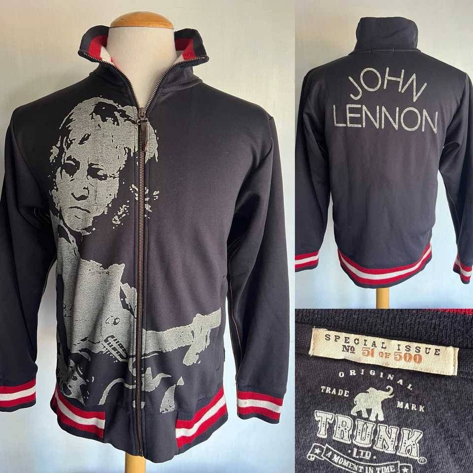JOHN LENNON (2005) TRUNK LTD Limited Edition #51 of 500 Track Jacket Size Medium - Image 1 of 4