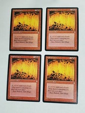 MTG Playset 4x Wall of Lava (Ice Age/Red/U) - BGM