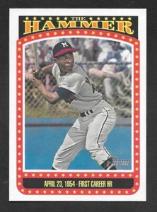 2023 Heritage High Number HANK ARRON The HAMMER - MILWAUKEE BREWERS - #TH-2 - Bild 1 von 1