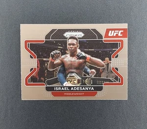 2022 Panini Prizm UFC Israel Adesanya Middleweight #23 Base - Picture 1 of 2