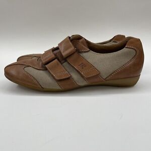 Paul Green Munchen Driving Shoes US Size 6.5 Women Brown Leather Austria