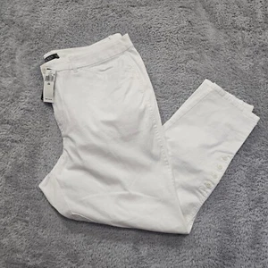 Pantalones elásticos Lauren Ralph Lauren blancos estilo equitación 18W invierno crema nuevos con etiquetas $145 - Imagen 1 de 11