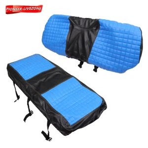 For Club Car EZGO Yamaha No Staple 2PC Golf Cart RS Type Diamond Seat Cover Kit - Imagen 1 de 11