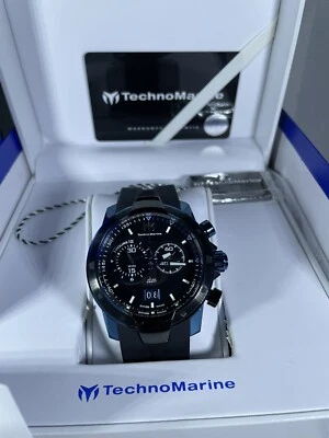  Technomarine UF6 611004 Reloj Cronógrafo Hombre Pieza de Tiempo PVD Acero Inoxidable Foto 1 de 4