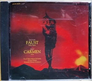 Very Rare Gibson Gounod Faust Bizet Carmen CD Classic Records 24K Gold LSCD 2449 - Bild 1 von 4