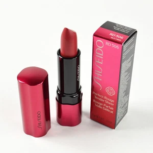 Shiseido Perfect Rouge Tender Sheer Lipstick RD506 Foxy - Full Size 4g / 0.14 Oz - Picture 1 of 1
